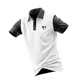 Silver Polo Yaka T.shırt  Beyaz -Antresit