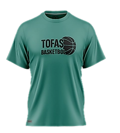 Tofaş Oversize Mercan Yeşili Renk  T.shırt