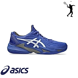 ASICS Court FF 3 Clay Erkek Tenis Ayakkabısı – Dark Cobalt / White (Clay Court)